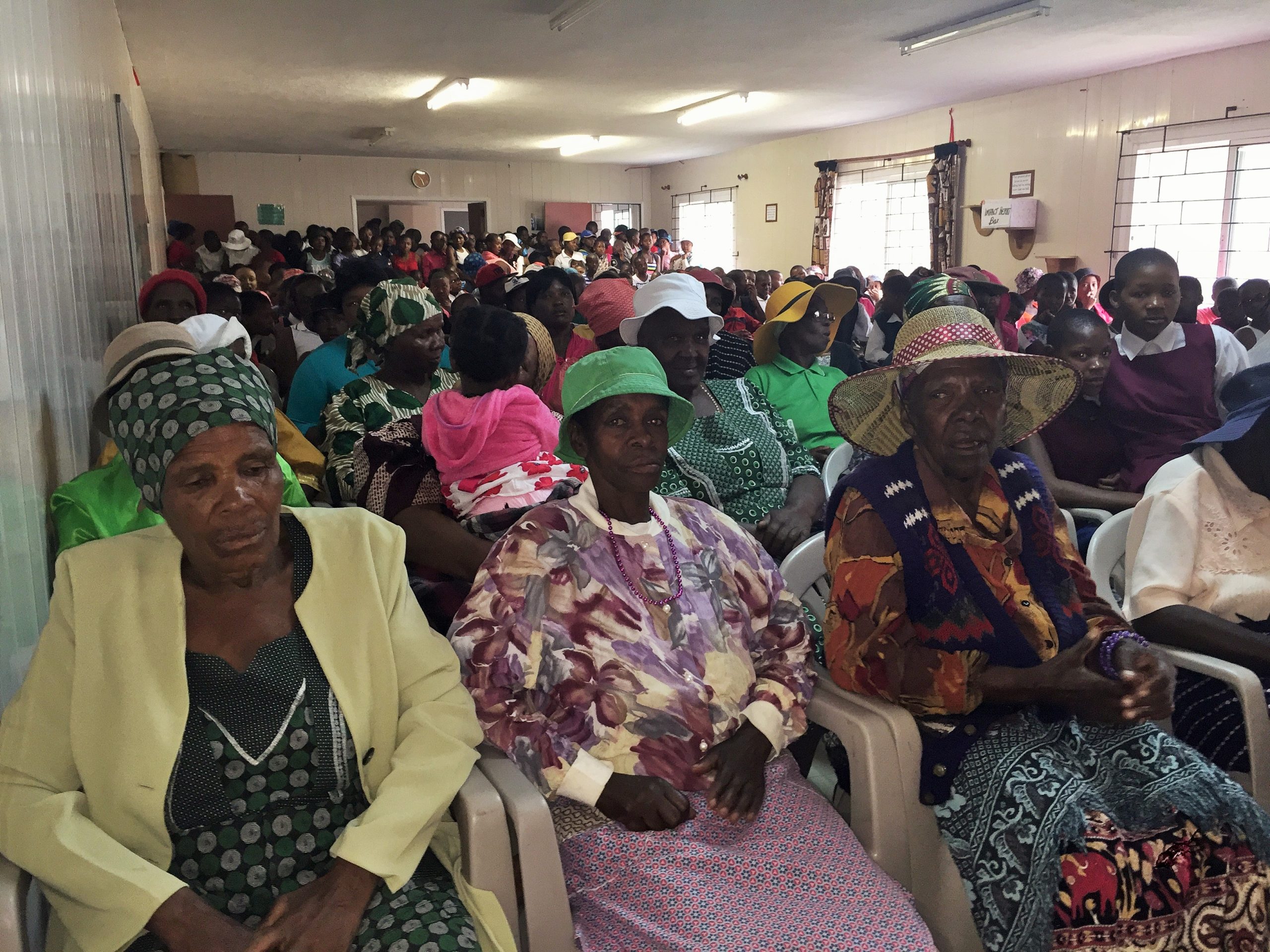 Participants in Help Lesotho's grandmother program