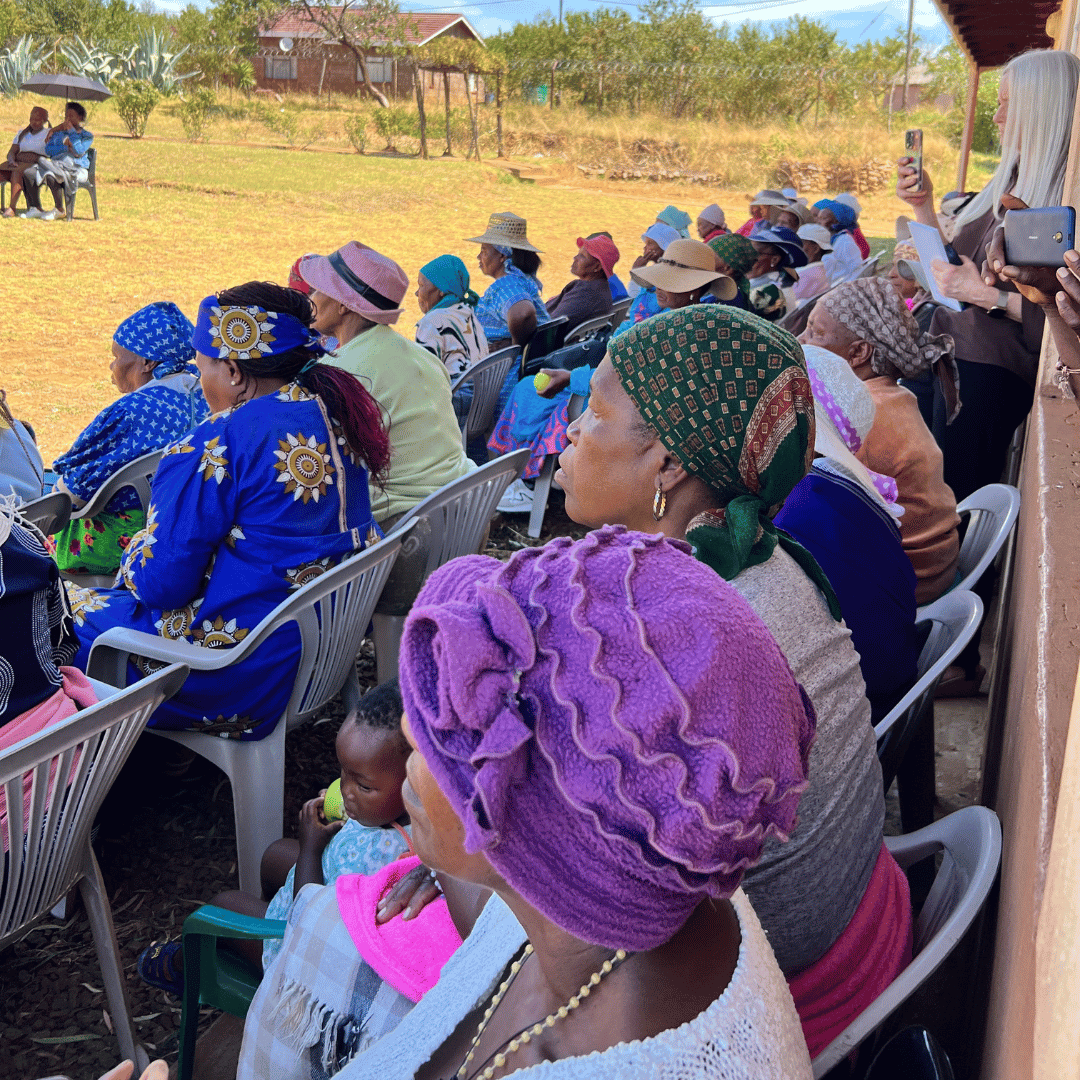 grannies watching a GIRL4ce performane
