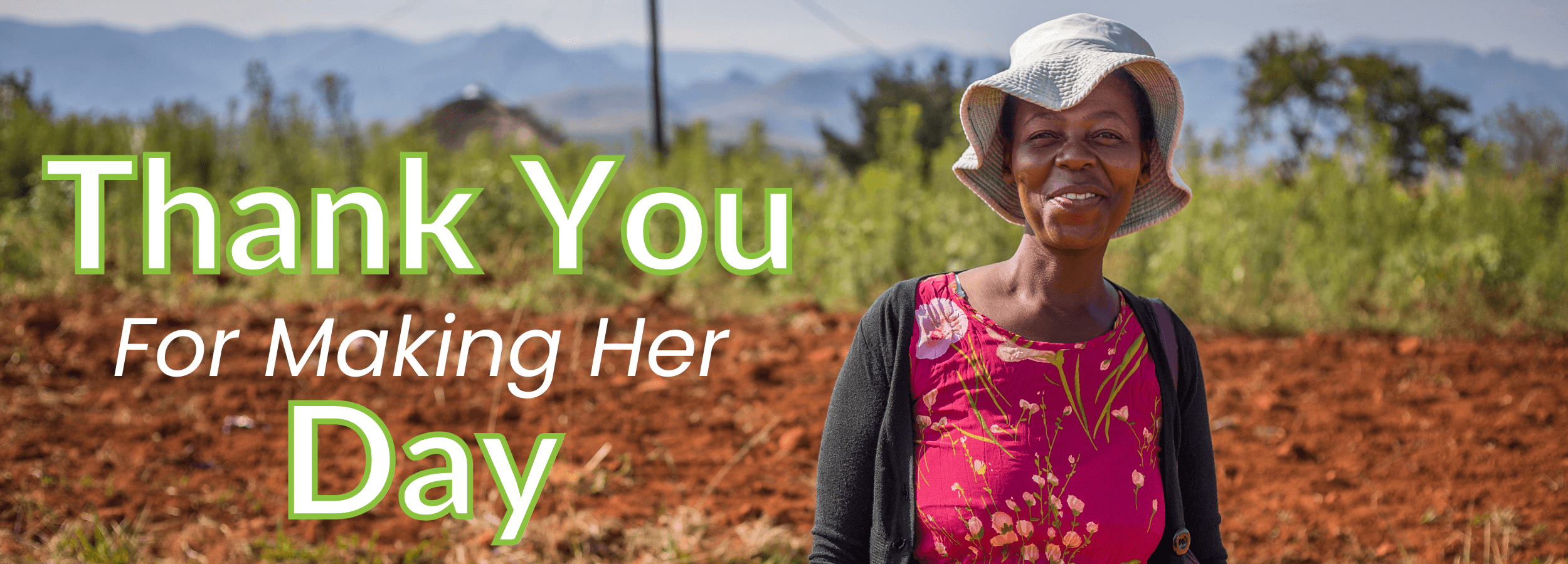 spring appeal thank you banner