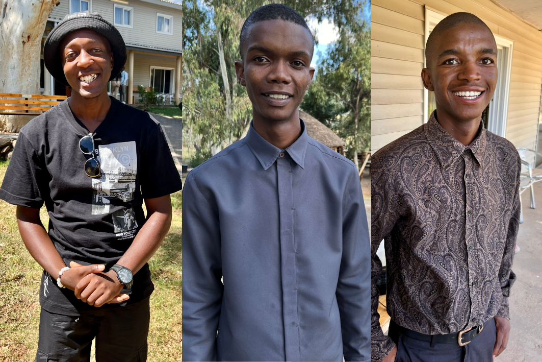 transformed young men
