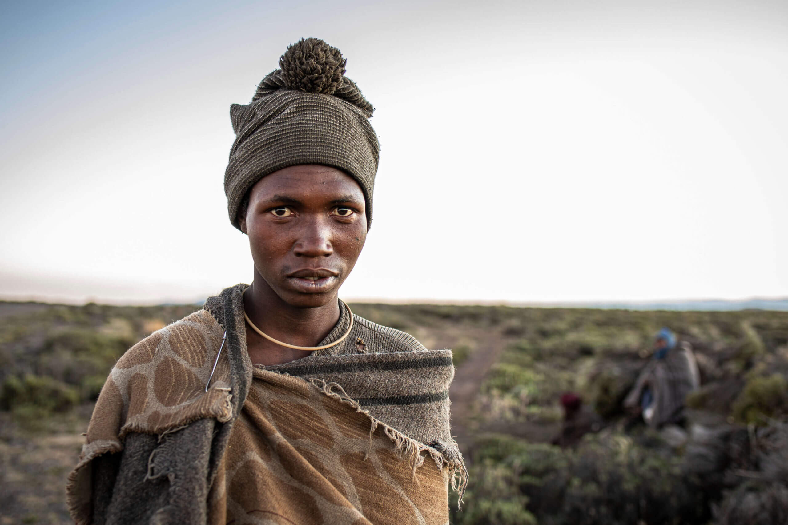 Herd boy portrait